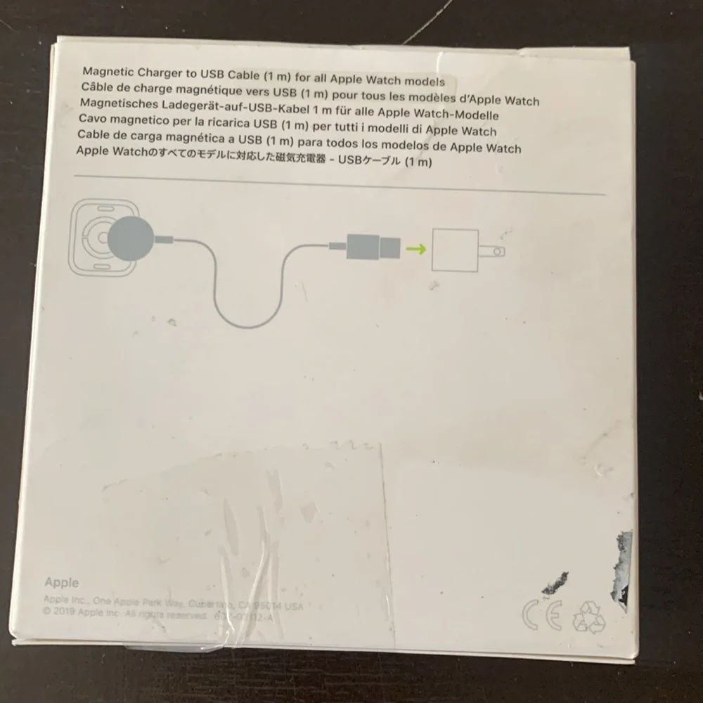 Apple watch Magnetic Charger to USB Cable(1M).